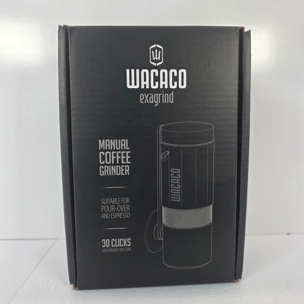 Wacaco Exagrind Manual Coffee Grinder Stainless Steel Burrs Espresso Pour Over